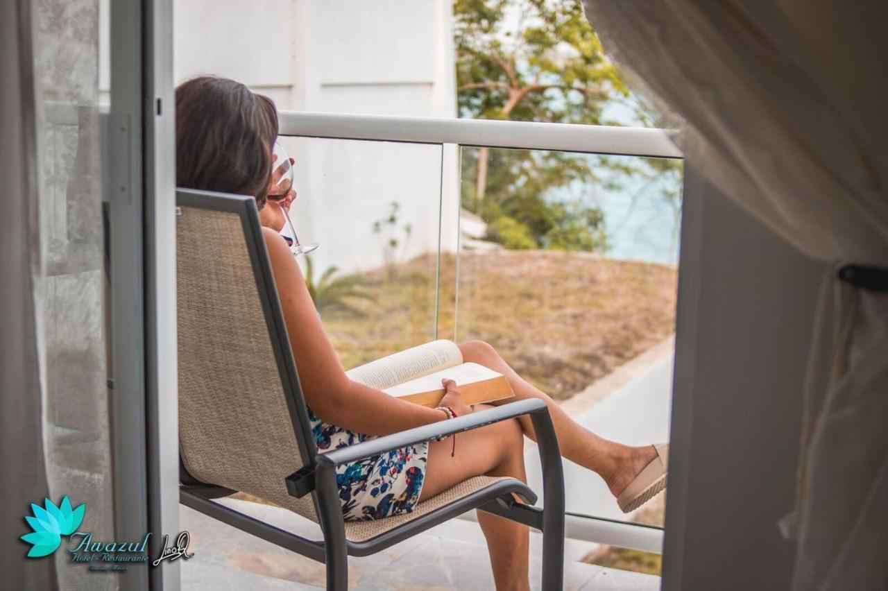 Hotel Awazul Bacalar Ngoại thất bức ảnh